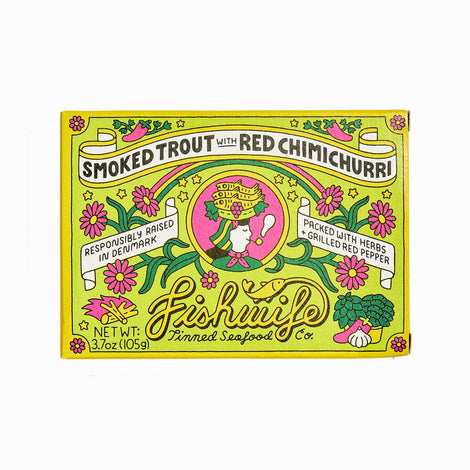 Smoked Rainbow Trout with Red Chimichurri (10-Pack) - WHOLESALE